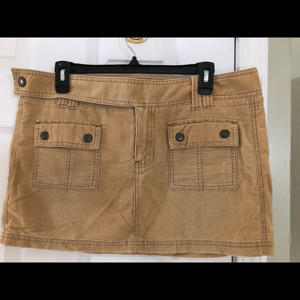 Camel colored skirt